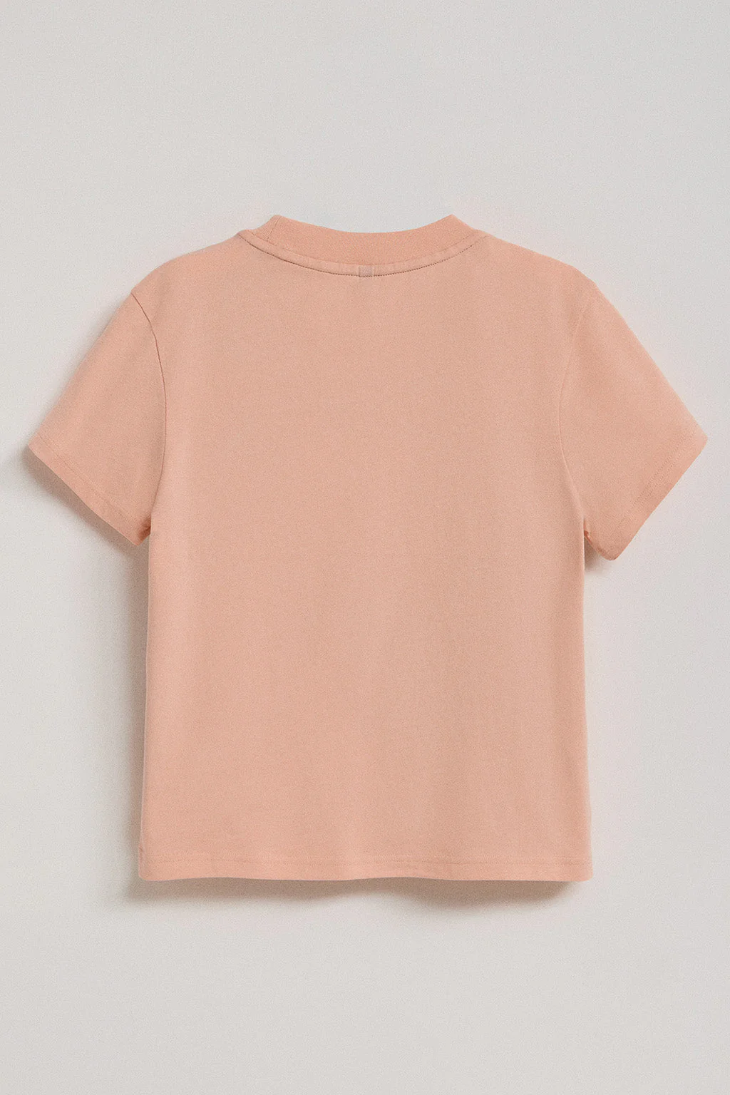 Pale-pink boxy-fit Tori tee with Regular Block Polo Club rubberised print - Image 8
