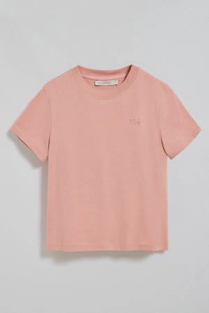 Pale-pink T-shirt Tori with Polo Club rubber print - Image 12