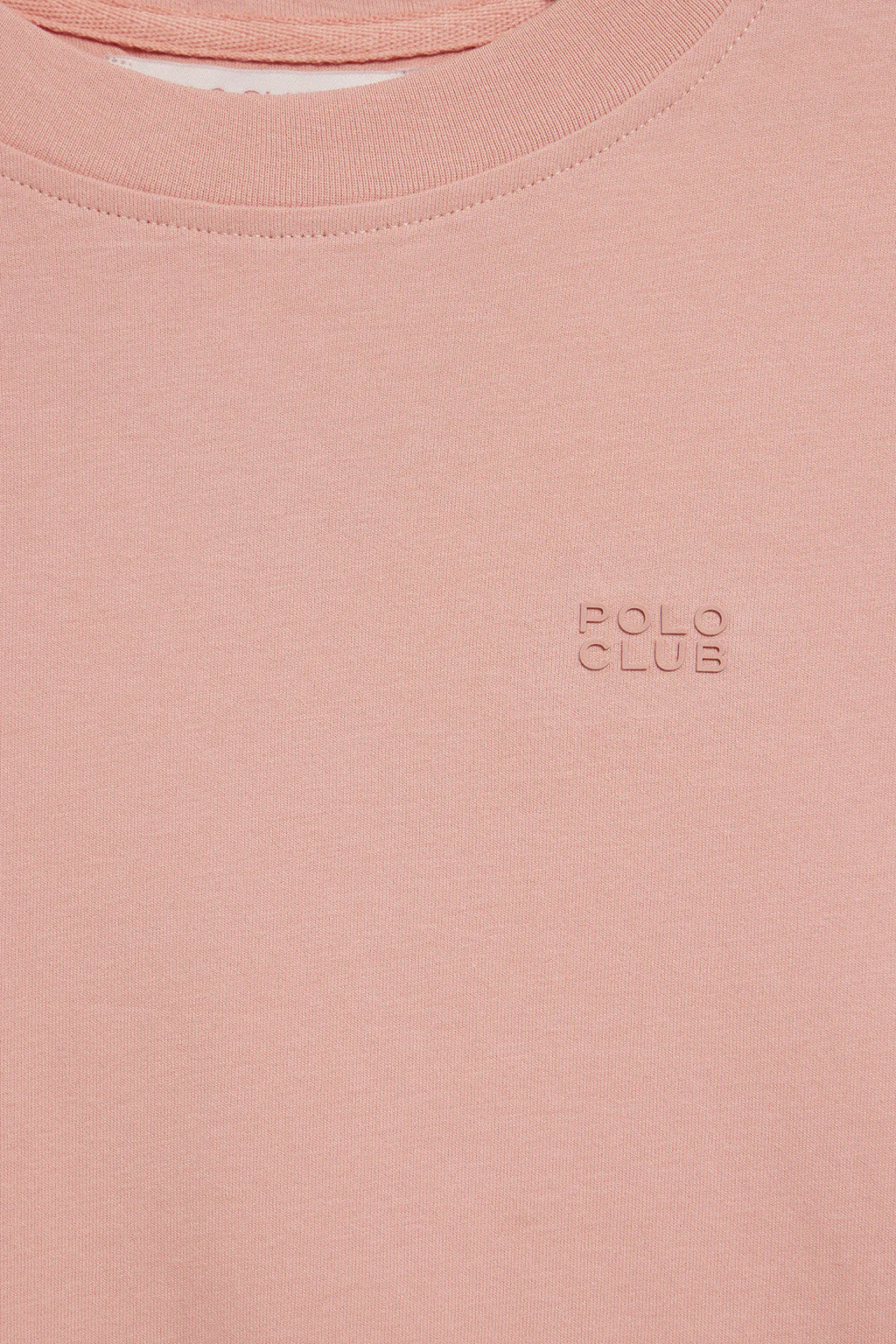 Pale-pink T-shirt Tori with Polo Club rubber print - Image 9