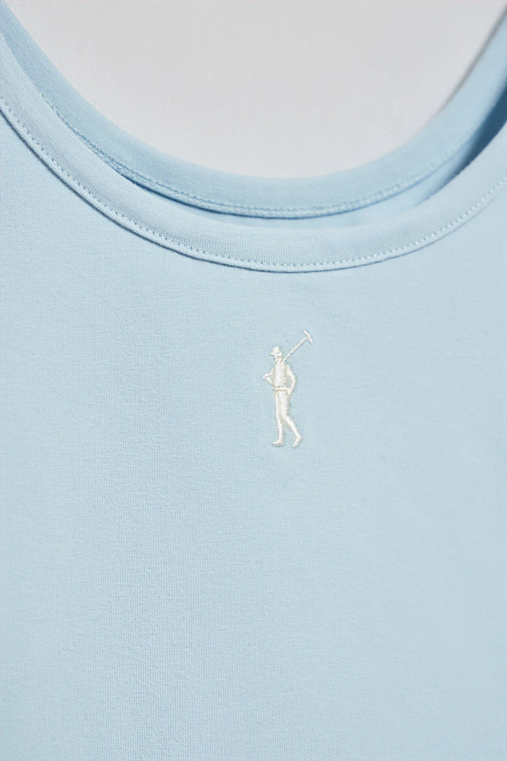 Light-blue tank top with Rigby Go embroidery - Image 7