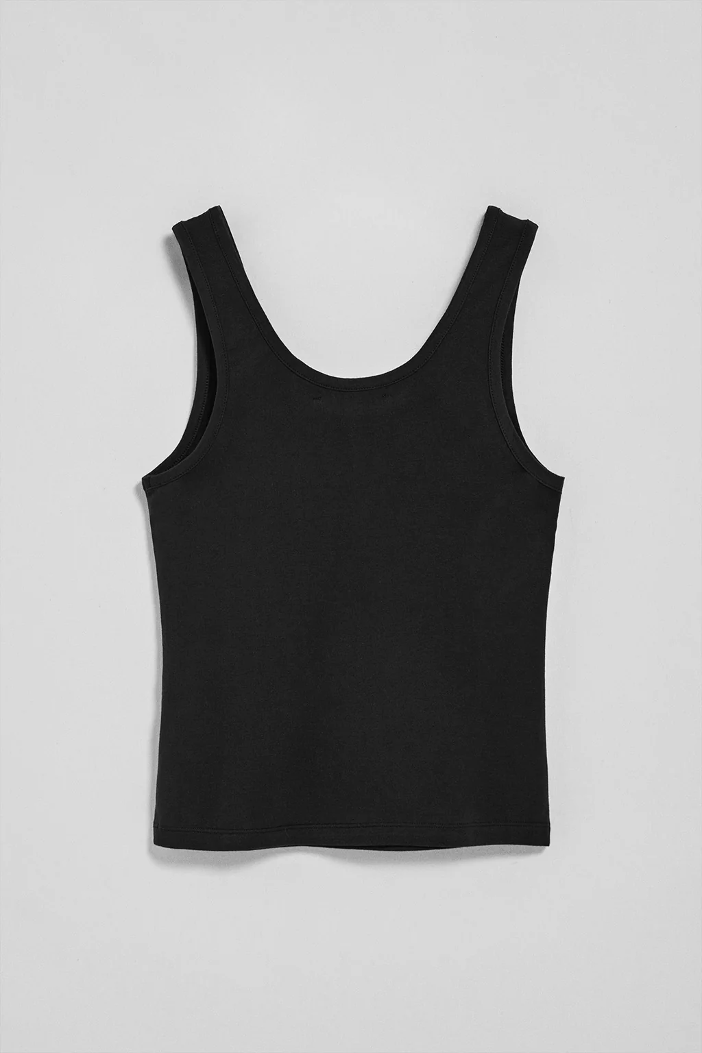 Black tank top with Rigby Go embroidery - Image 6