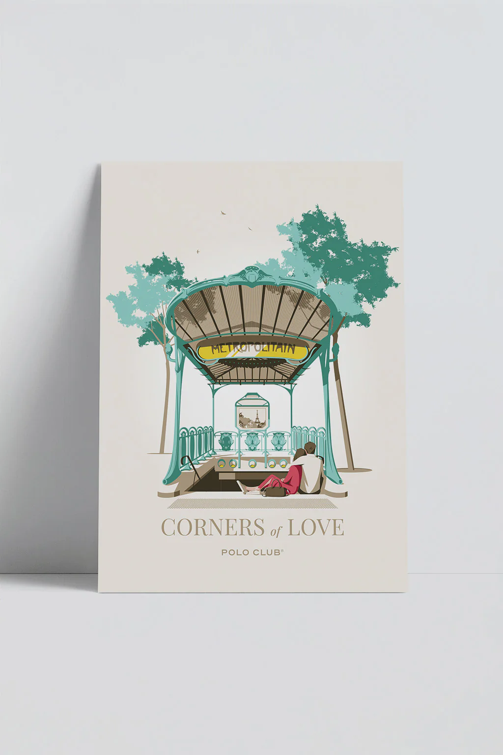 Tote bag + ‘Underground’ print. Corners of Love by Polo Club & El Chico Llama - Image 6