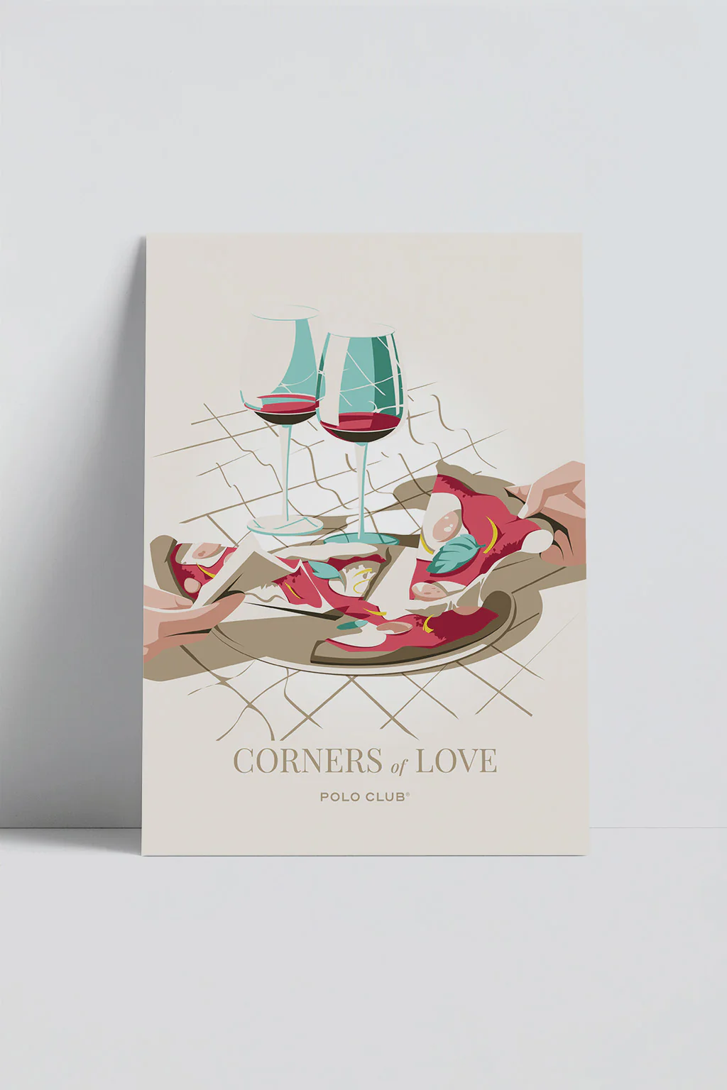 Tote bag + ‘Trattoria’ print. Corners of Love by Polo Club & El Chico Llama - Image 6