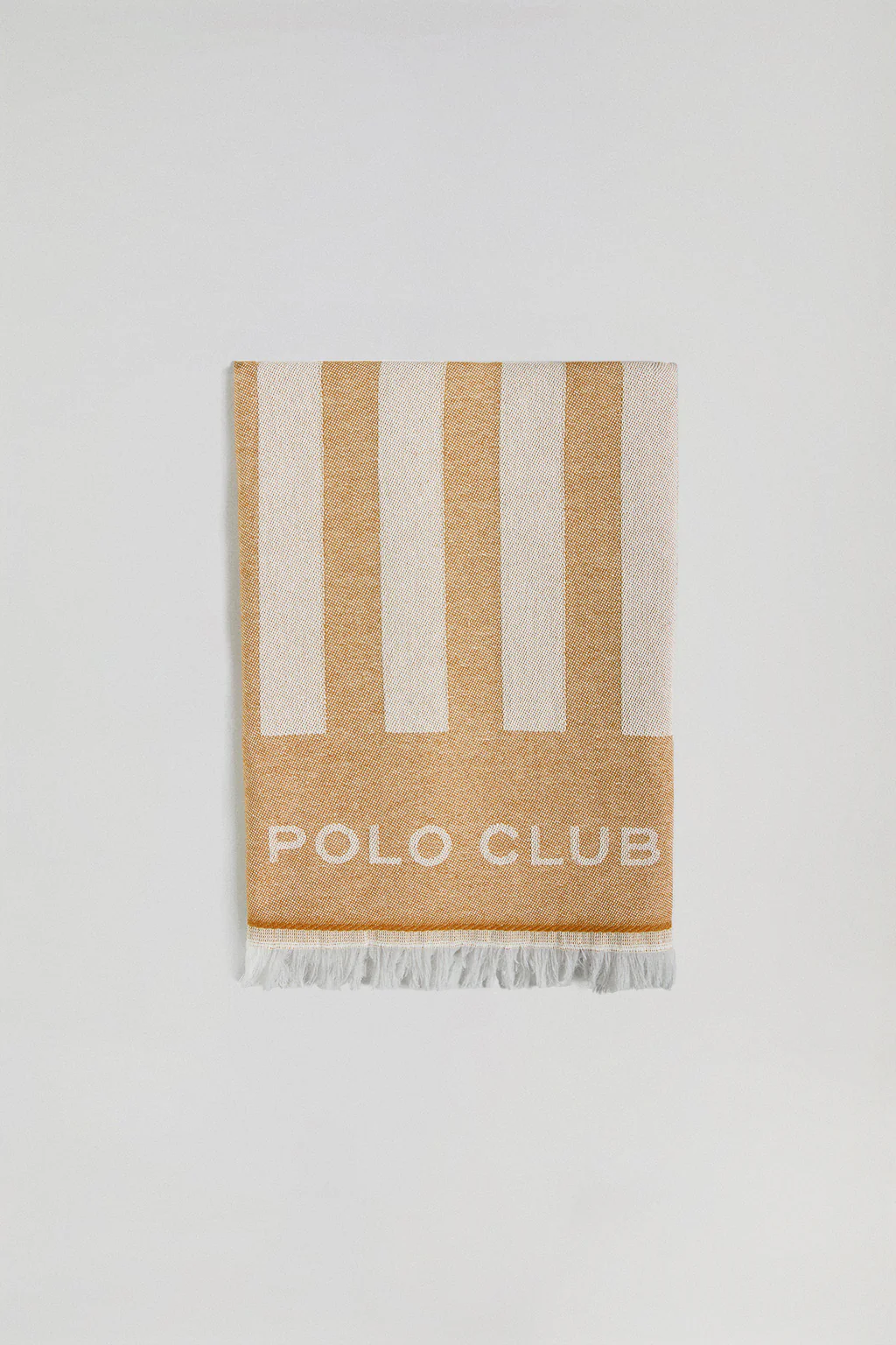 Camel striped Portofino hammam towel