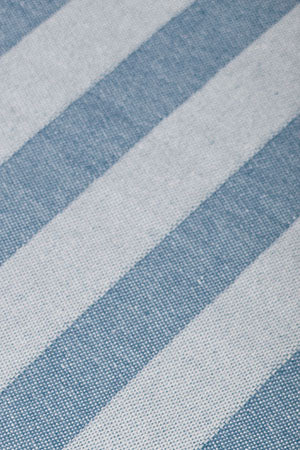 Light-blue striped Portofino hammam towel - Image 8