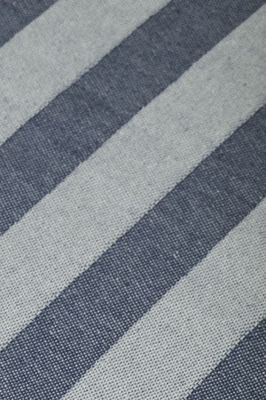 Navy-blue striped Portofino hammam towel - Image 8