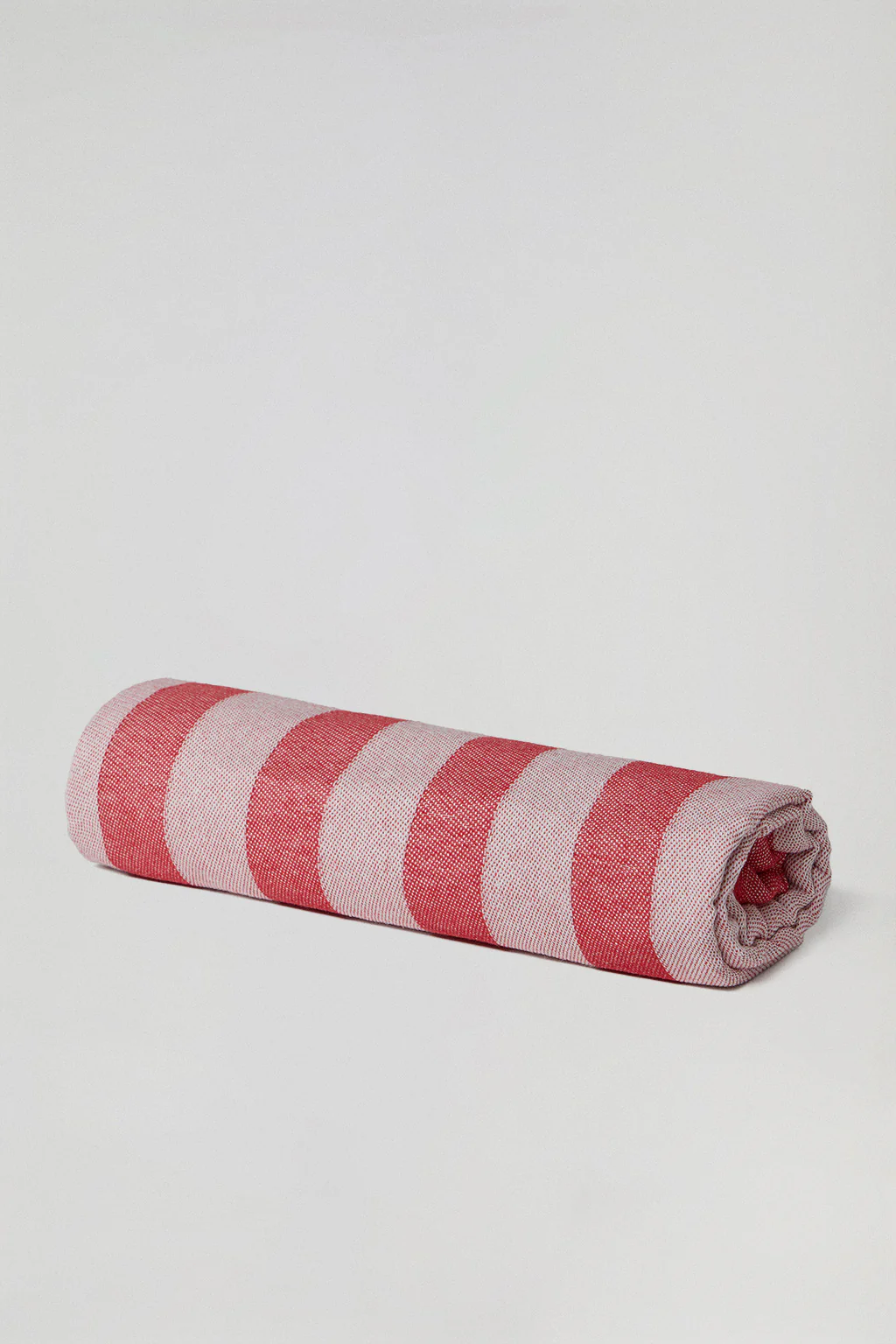 Red striped Portofino hammam towel - Image 4