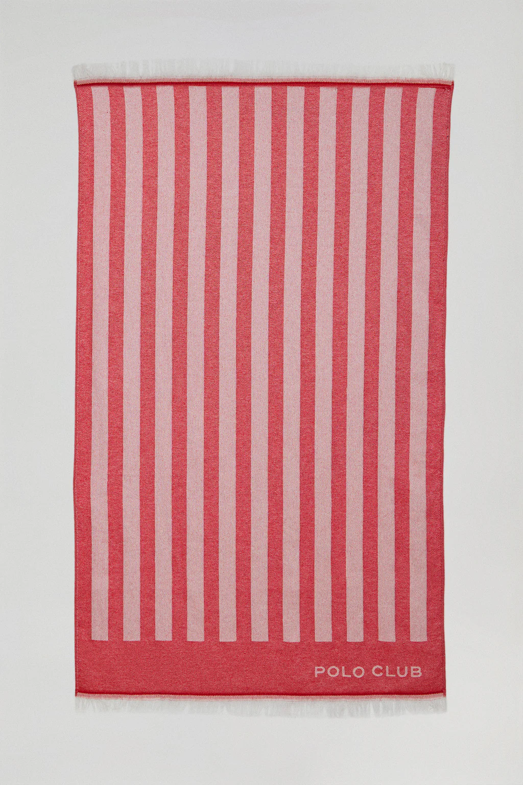Red striped Portofino hammam towel - Image 6