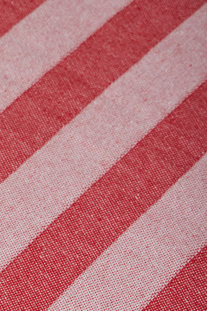 Red striped Portofino hammam towel - Image 8