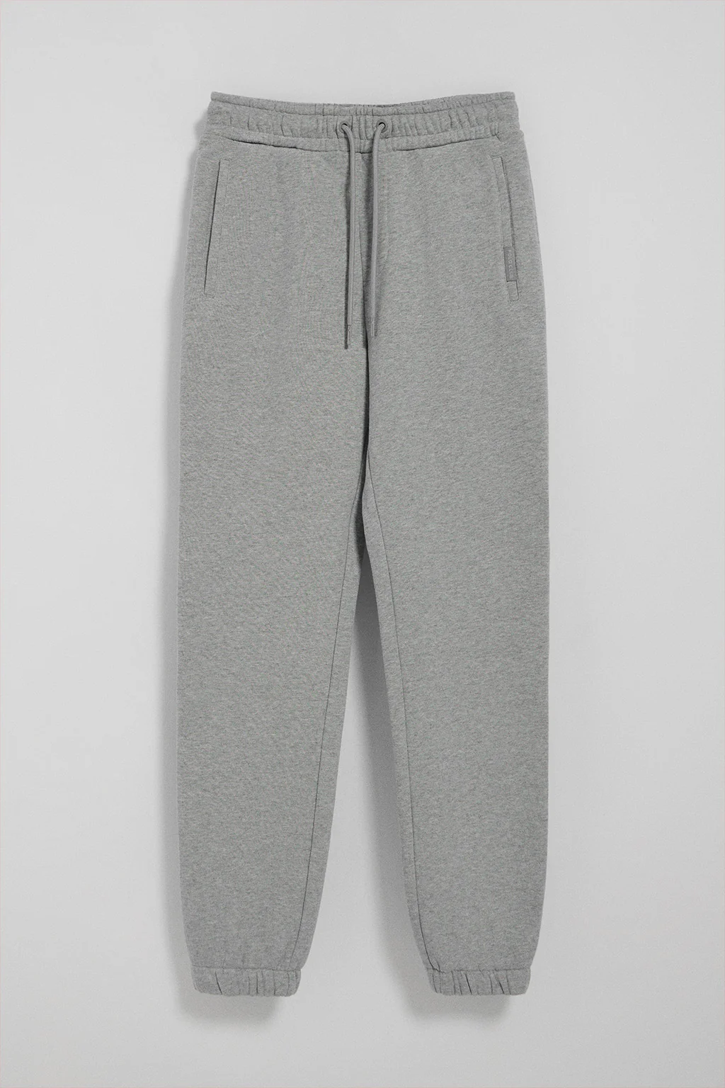 Grey-marl jogger pants with Polo Club details - Image 5