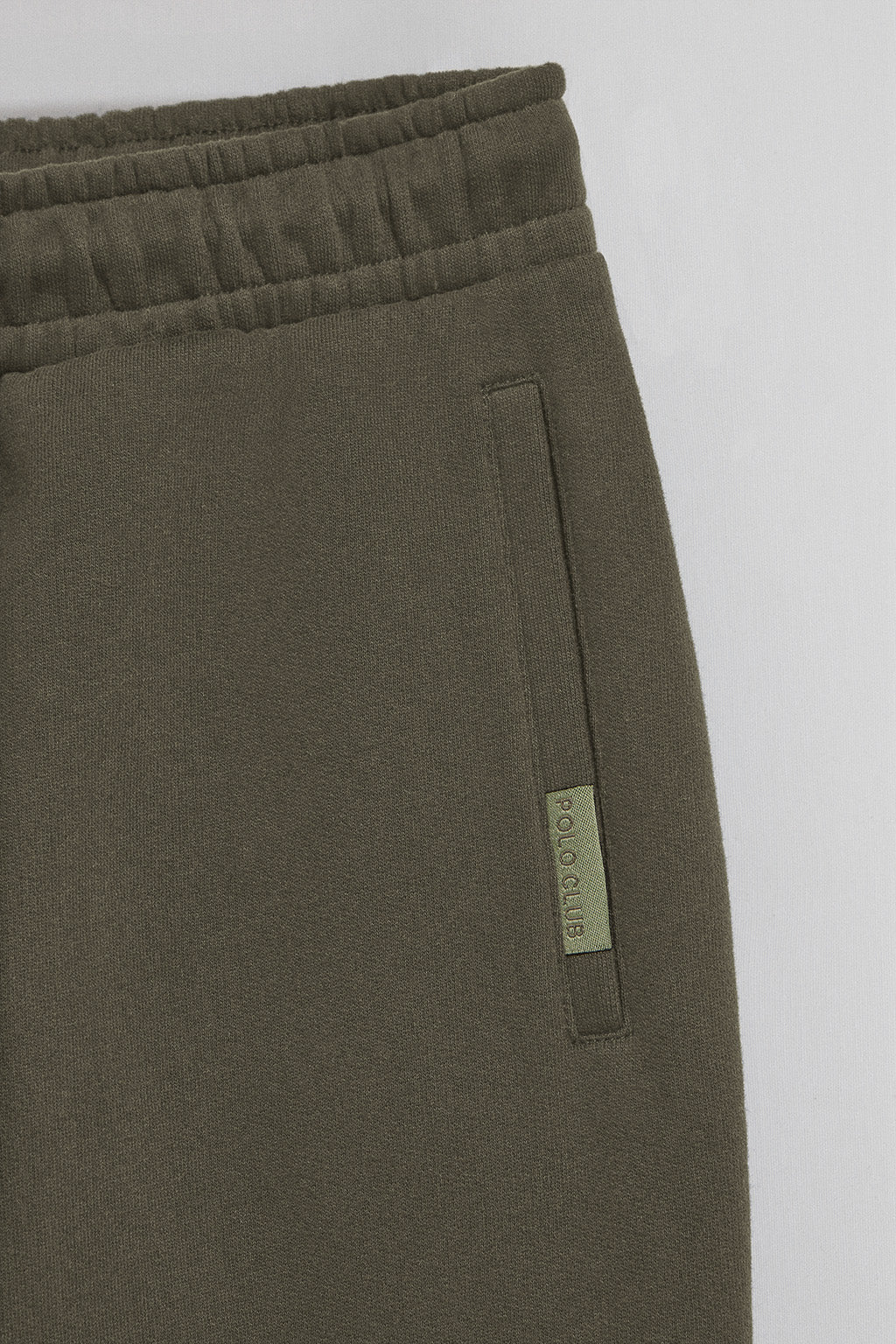 Green jogger pants with Polo Club details - Image 3