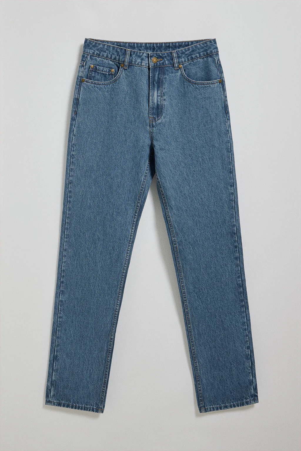 Denim-blue regular-fit jeans Boston - Image 10