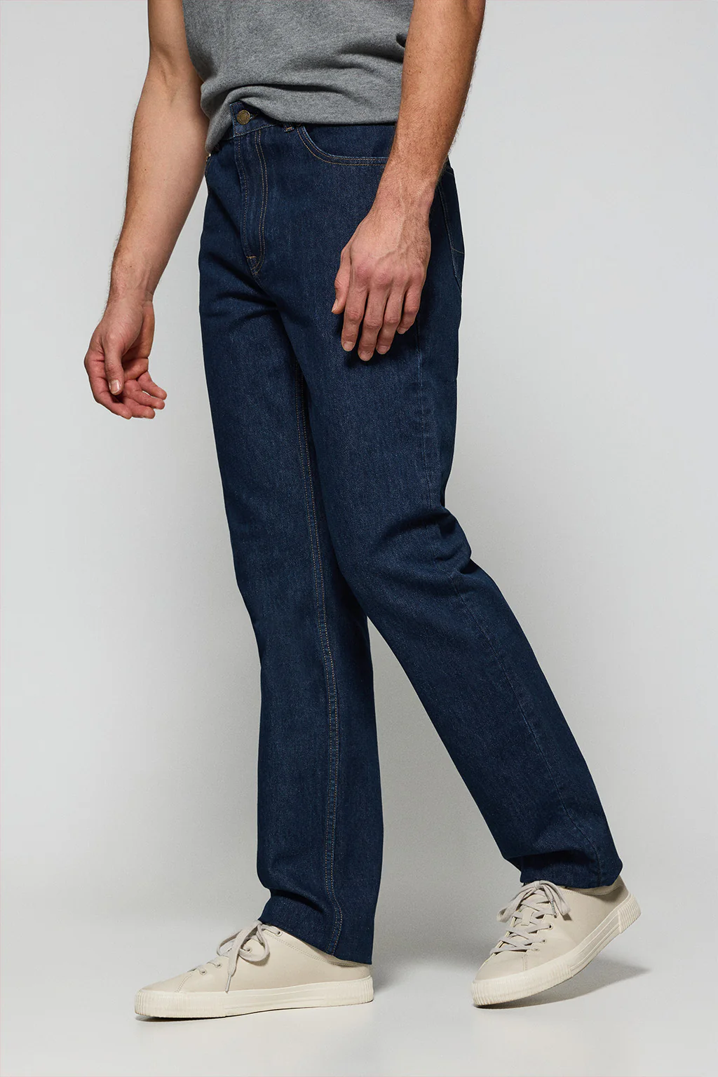 Indigo-blue regular-fit jeans Boston - Image 4