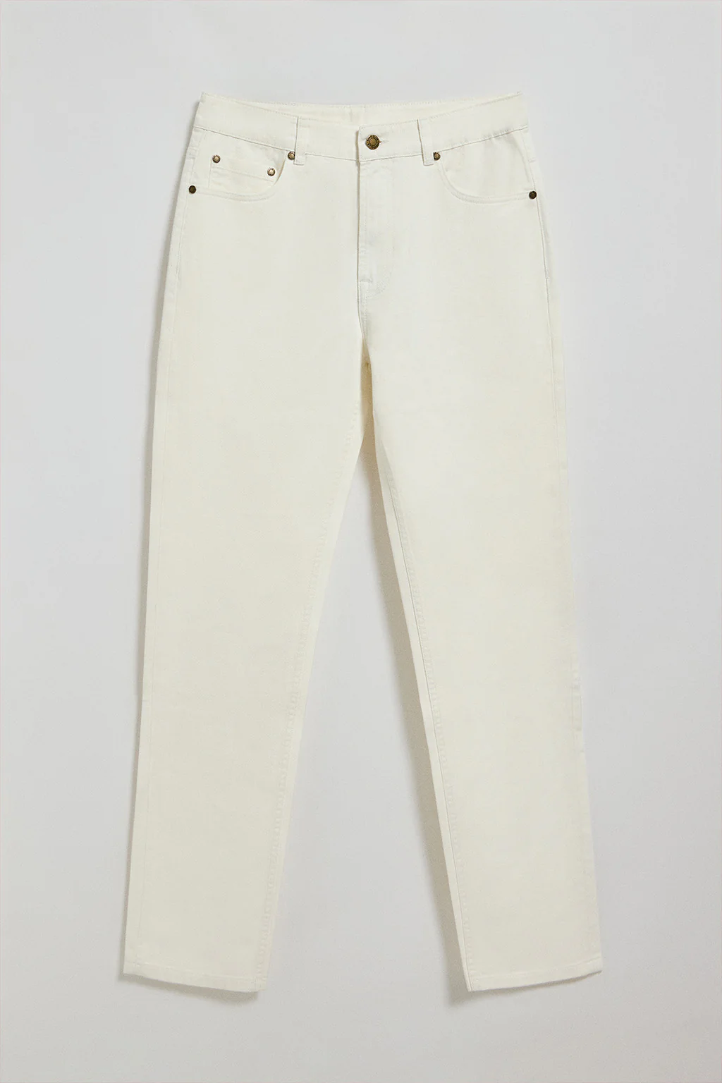 White regular-fit jeans Boston - Image 6