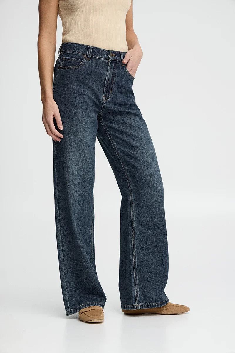 Mid-blue loose-fit jeans Polo Club - Image 3