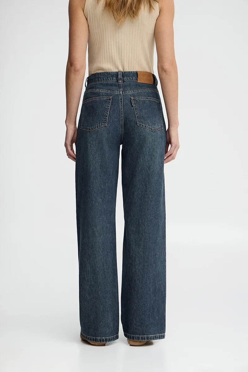 Mid-blue loose-fit jeans Polo Club - Image 5
