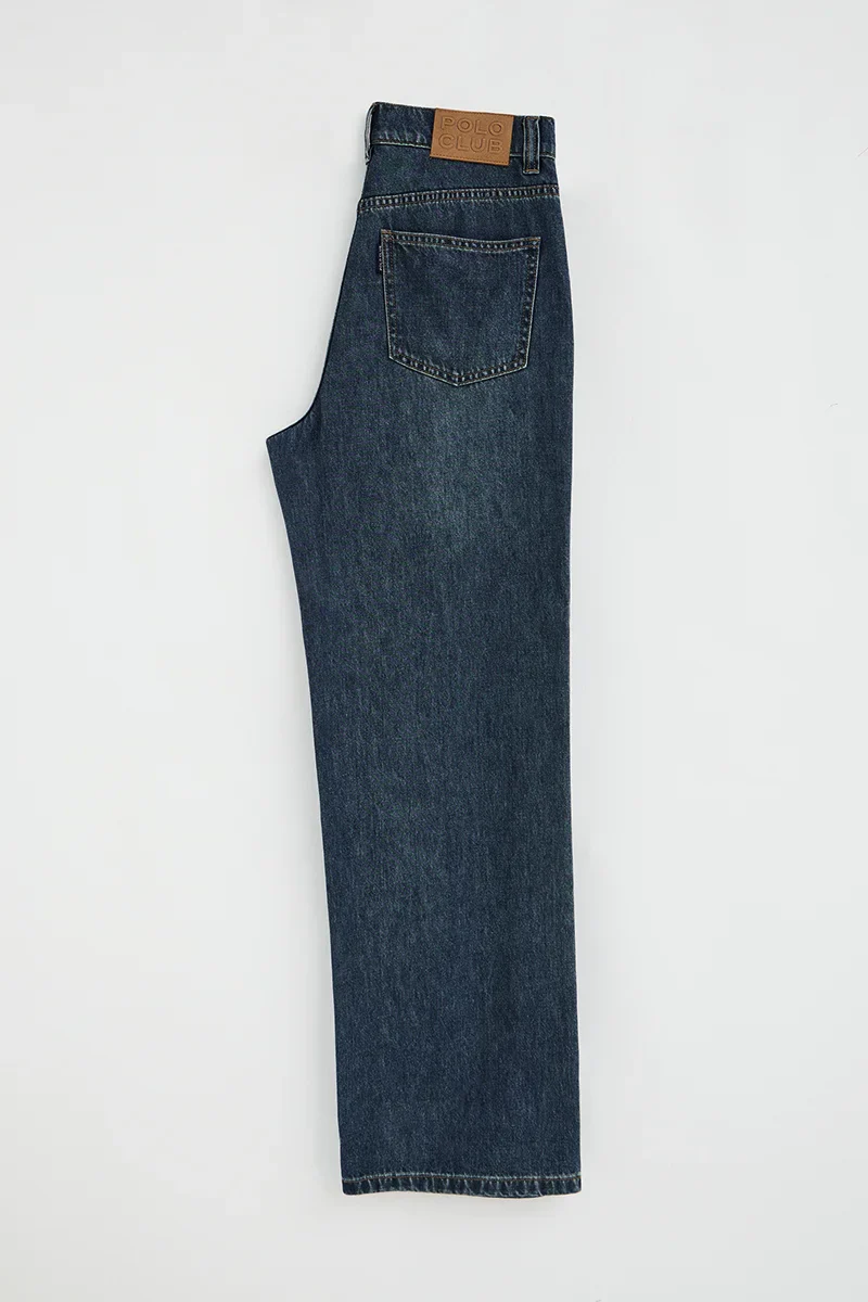 Mid-blue loose-fit jeans Polo Club - Image 9