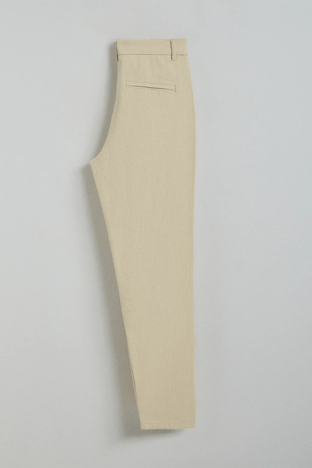 Sandy trousers in linen and cotton with embroidered Polo Club details - Image 7