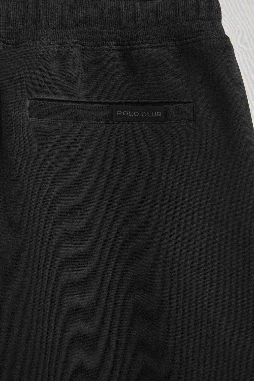 Black men’s jogger pants with Polo Club details - Image 7