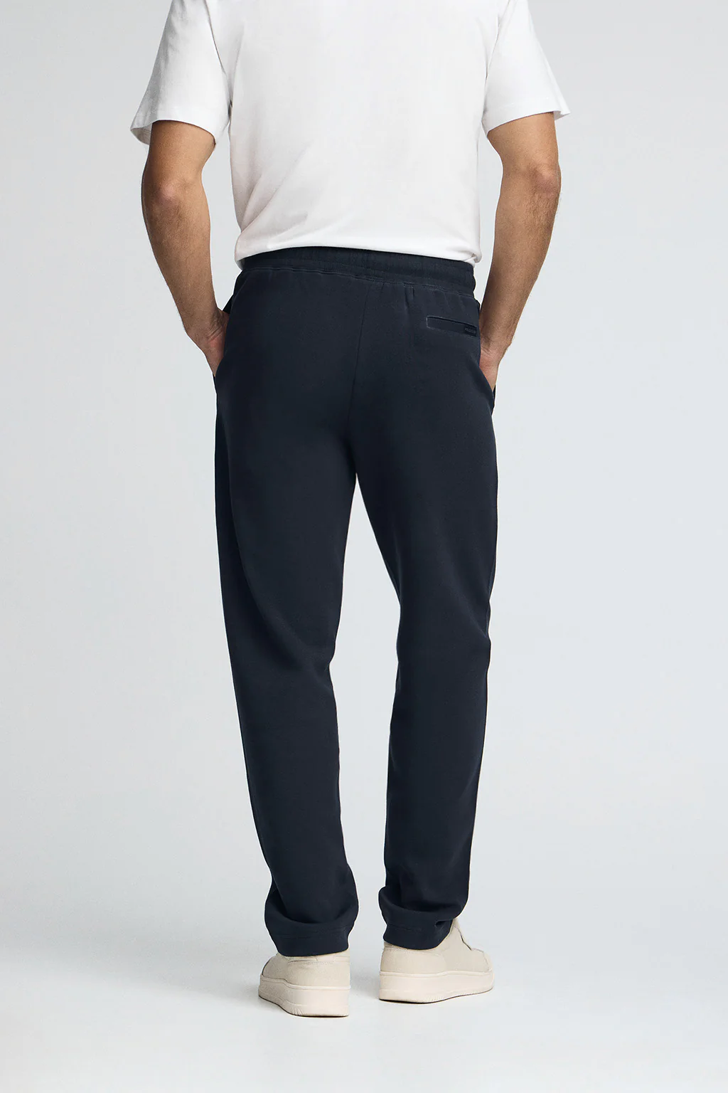 Navy-blue men’s jogger pants with Polo Club details - Image 5