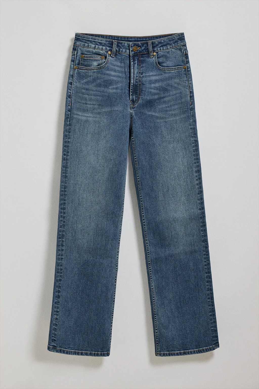 Denim-blue wide-leg jeans Jana - Image 6