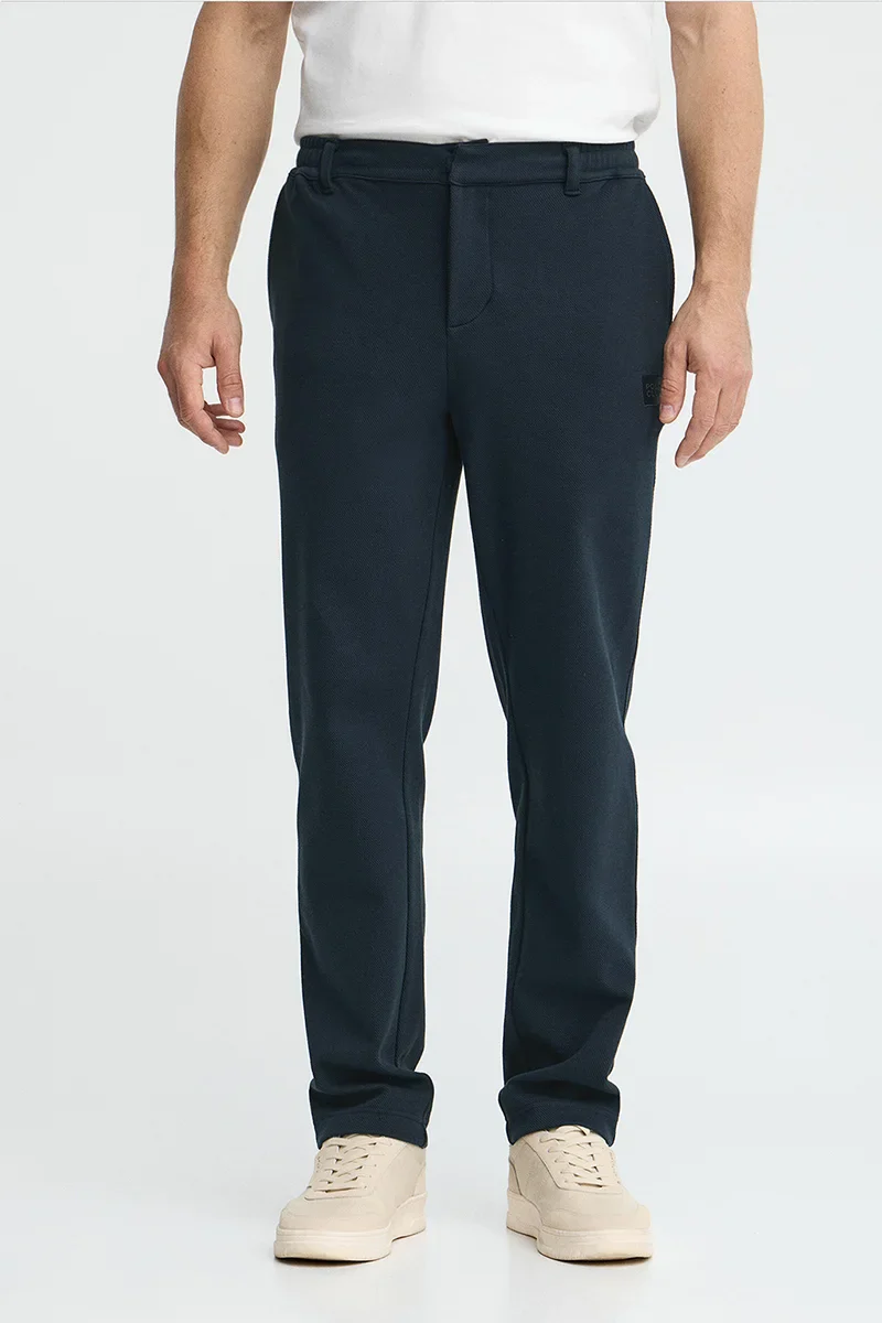 Navy-blue regular-fit joggers Joil with Polo Club logo - Image 2
