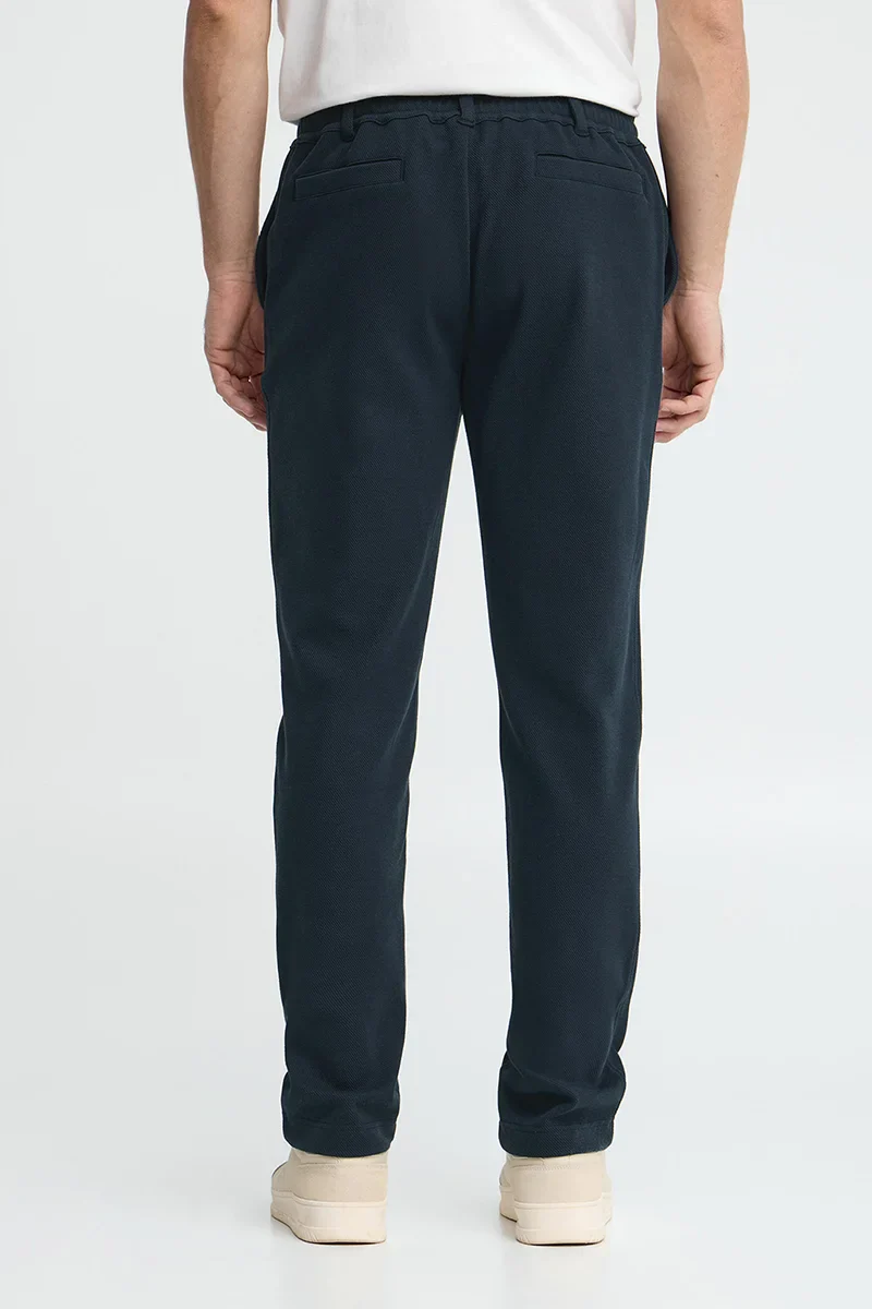 Navy-blue regular-fit joggers Joil with Polo Club logo - Image 5