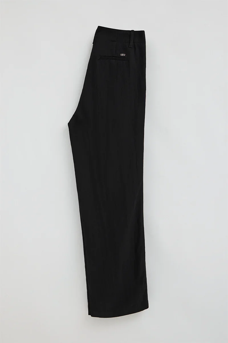 Black straight-fit trousers with Polo Club logo - Image 8