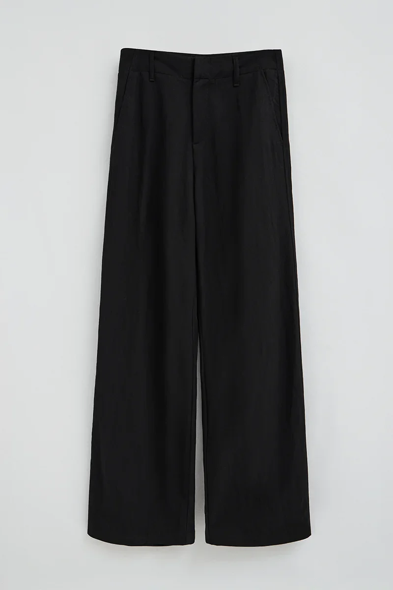 Black straight-fit trousers with Polo Club logo - Image 9