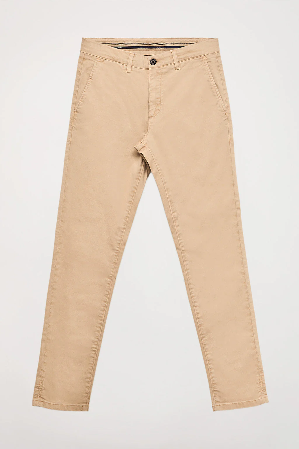 Sandy stretch-cotton chinos with Polo Club details - Image 6