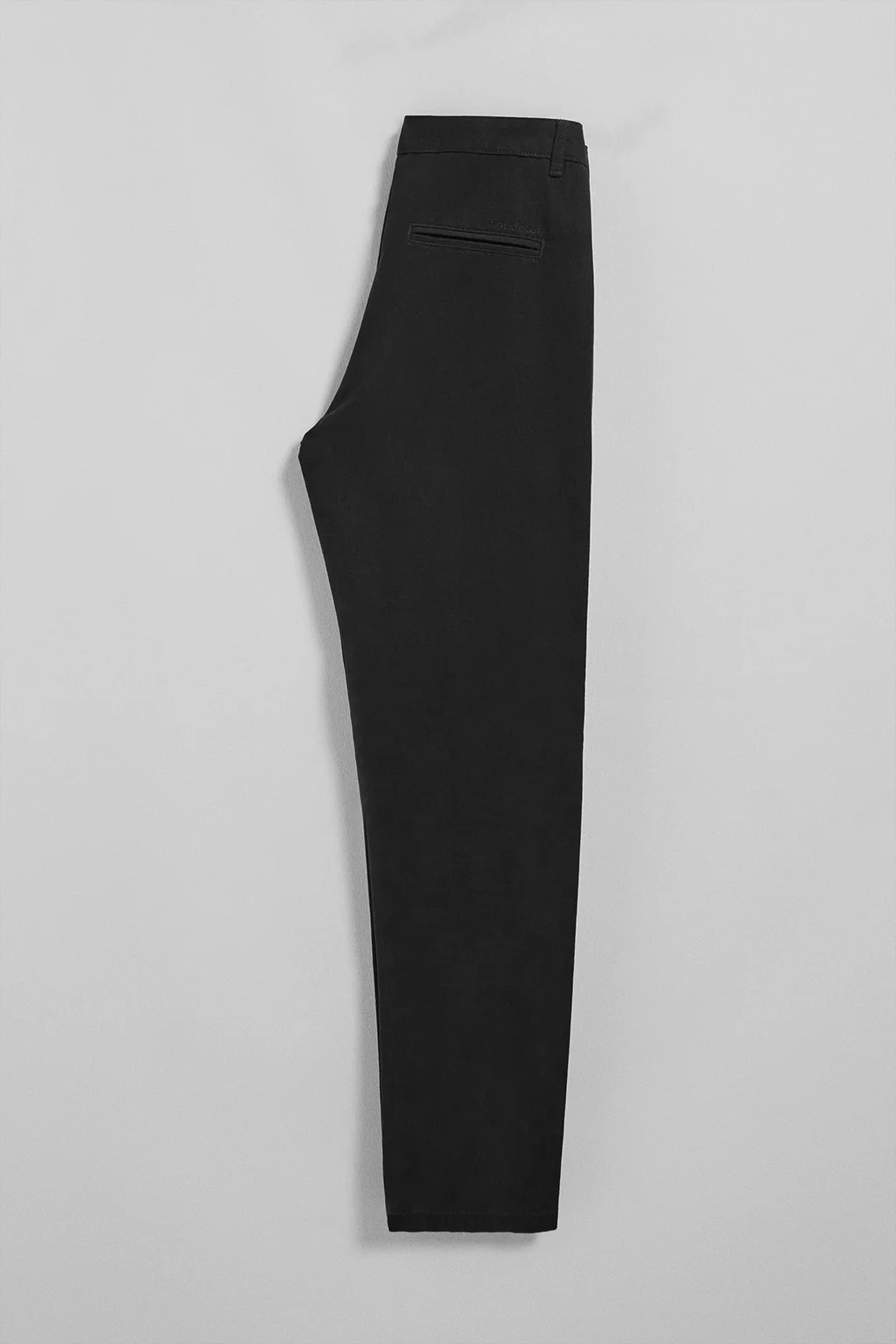 Black chinos May with minimal Polo Club pocket embroidery - Image 7