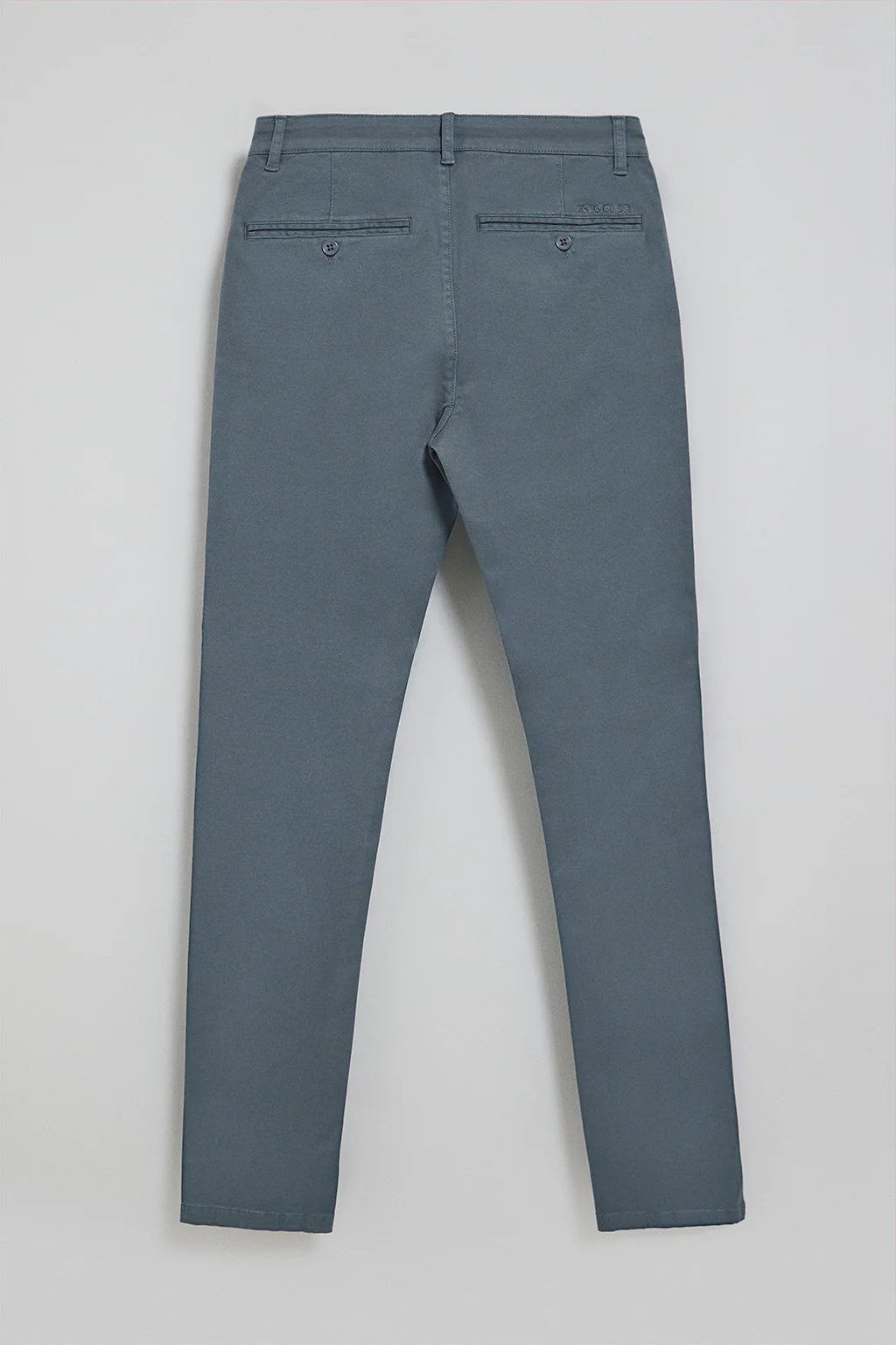 Denim-blue slim-fit chinos Moore - Image 7