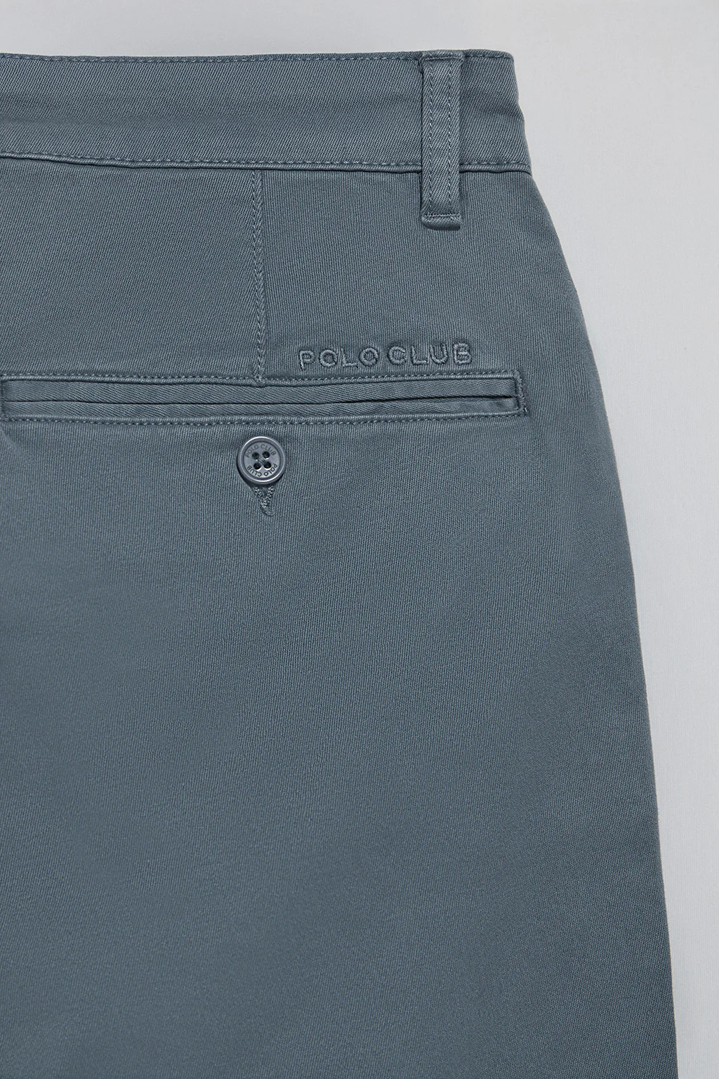 Denim-blue slim-fit chinos Moore - Image 9