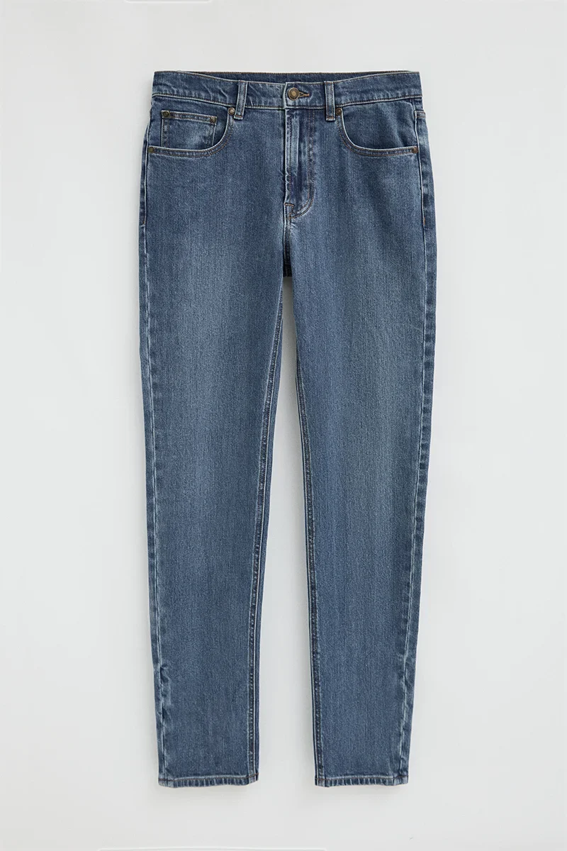 Mid-blue slim-fit jeans with Polo Club logo - Image 11