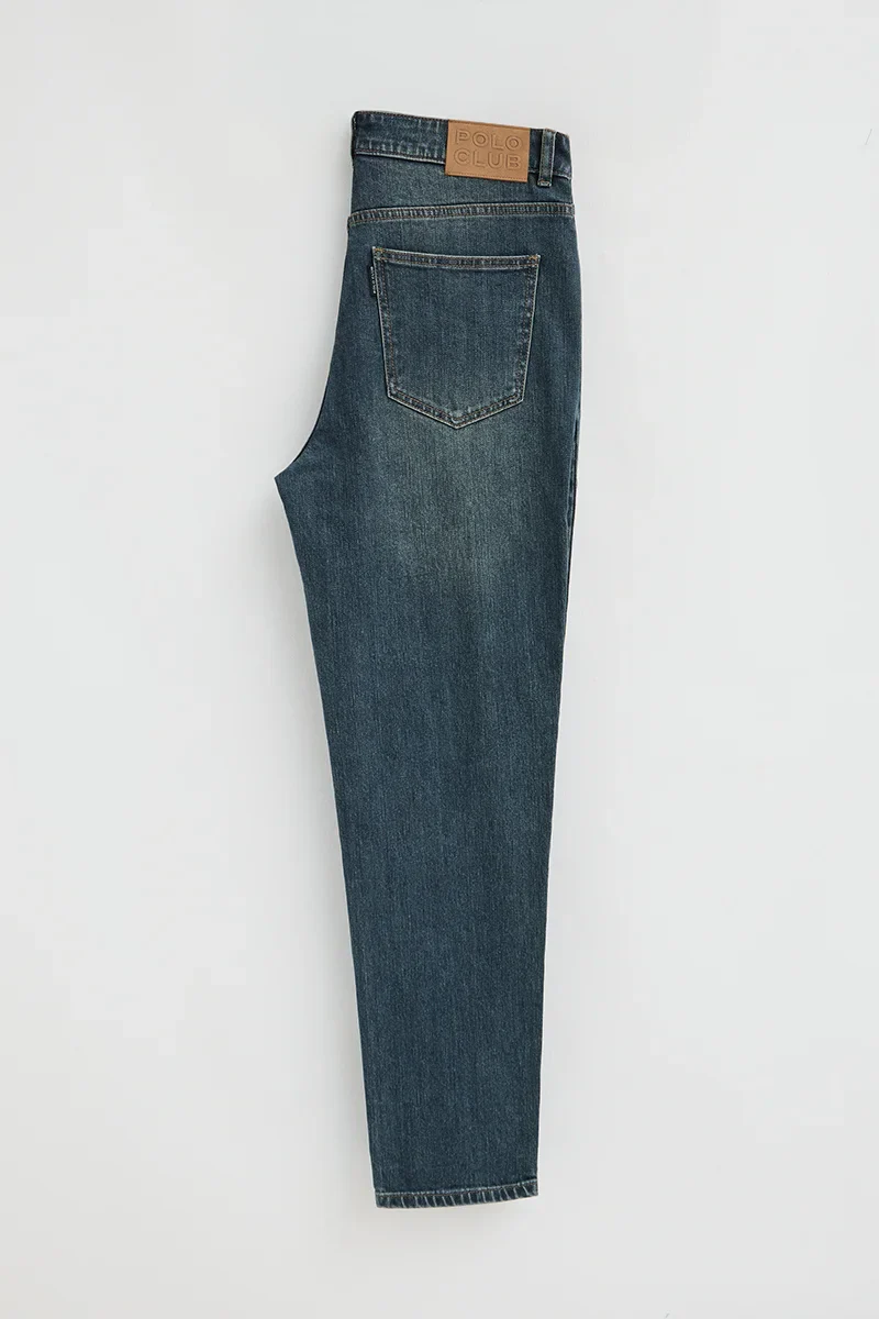 Mid-blue slim-fit jeans Polo Club - Image 3