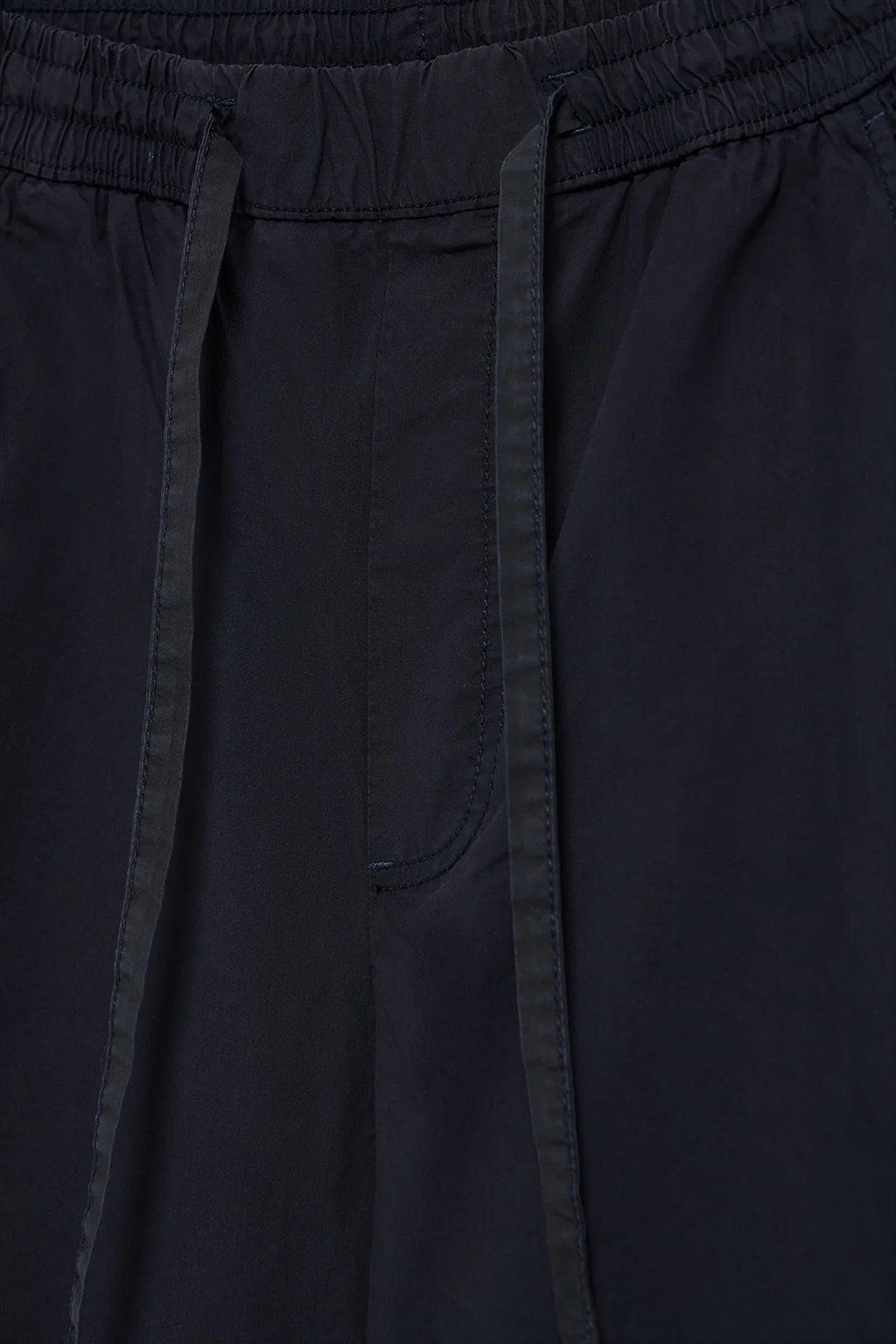 Navy-blue trousers Sunset with elasticated waist - Image 8