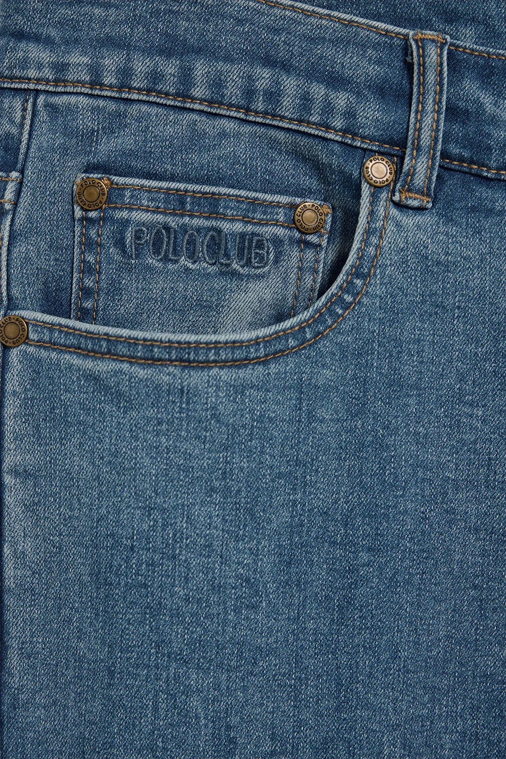 Denim-blue jeans Tate with Polo Club details - Image 9