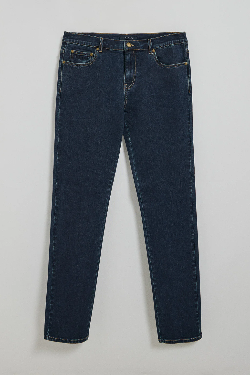 Indigo-blue jeans Tate with Polo Club details