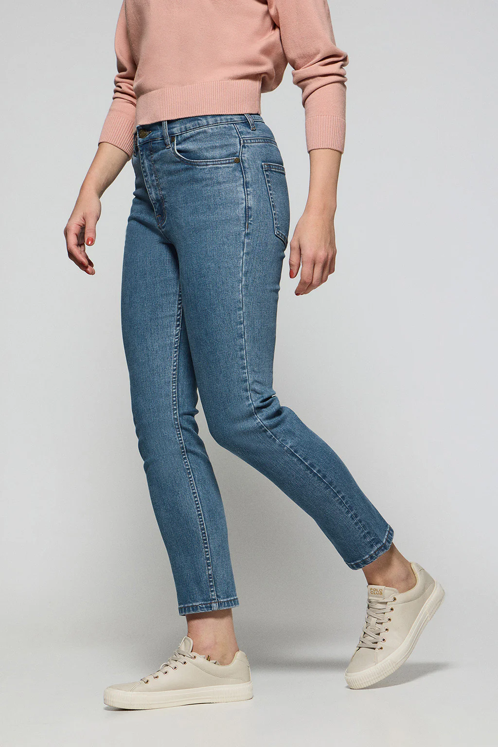 Denim-blue jeans Telma with Polo Club details - Image 4
