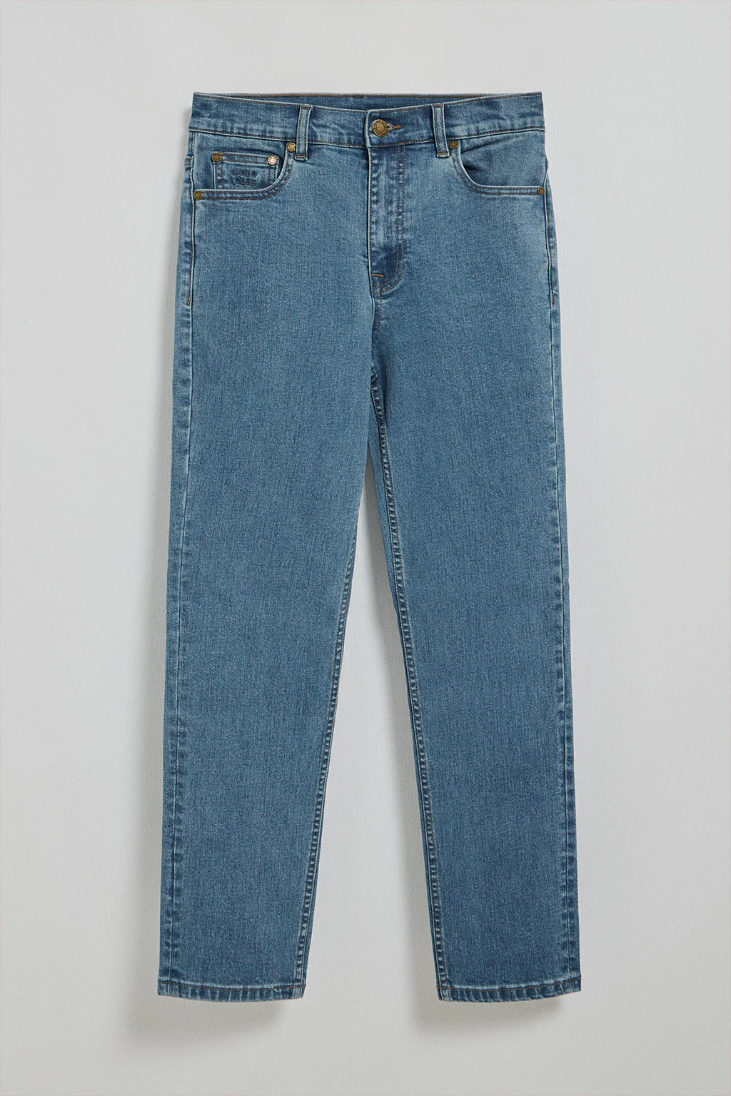 Denim-blue jeans Telma with Polo Club details - Image 6