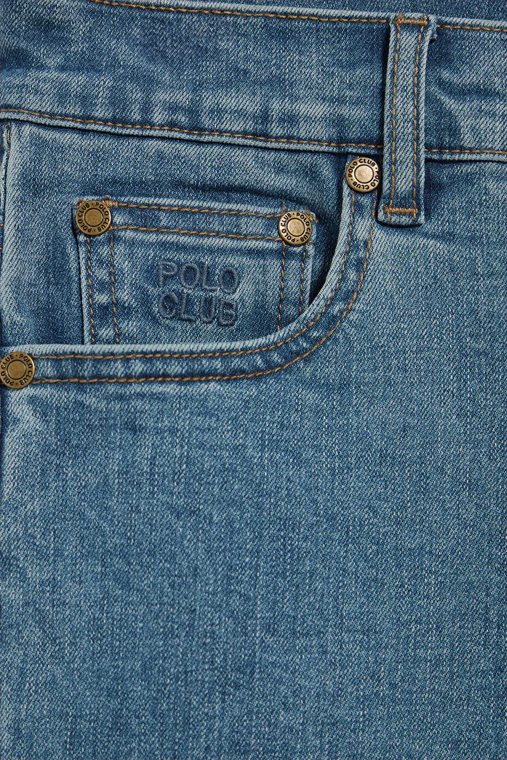 Denim-blue jeans Telma with Polo Club details - Image 9