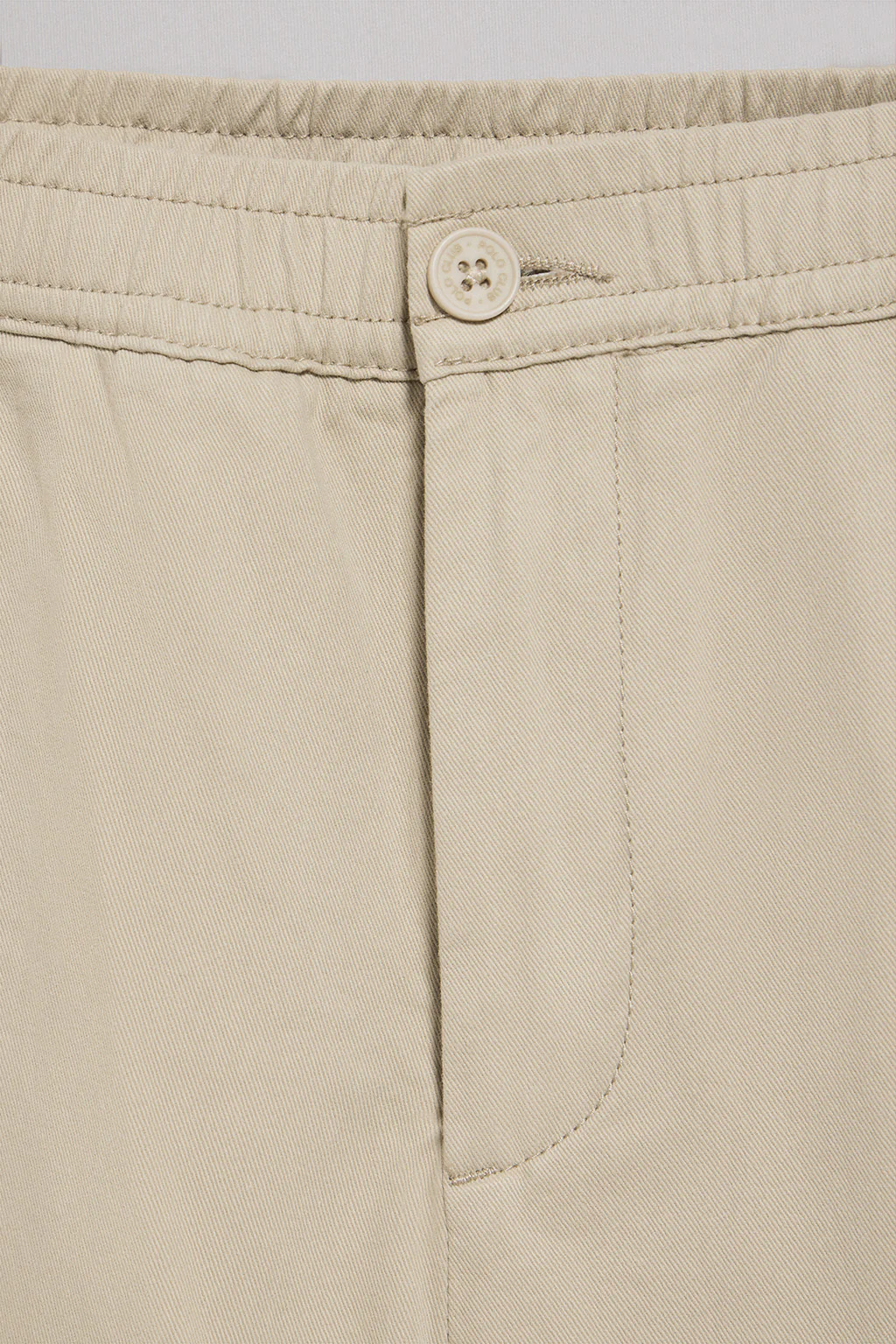 Beige trousers Trent with elasticated waist and Polo Club details - Image 8
