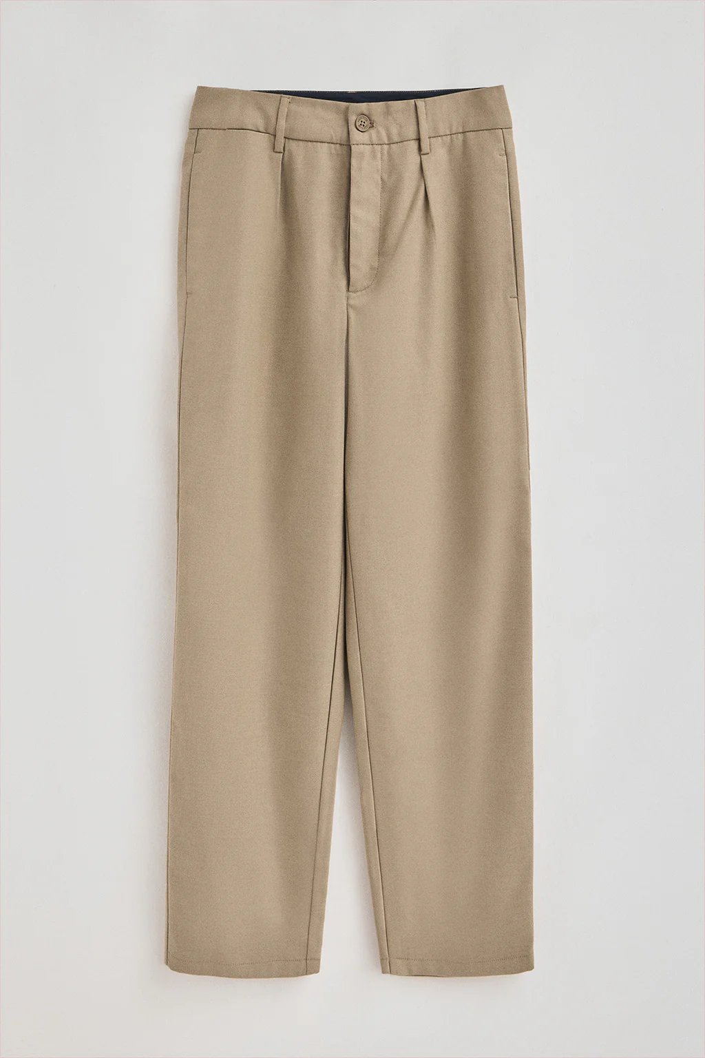 Camel men’s regular-fit chinos with Polo Club details - Image 4