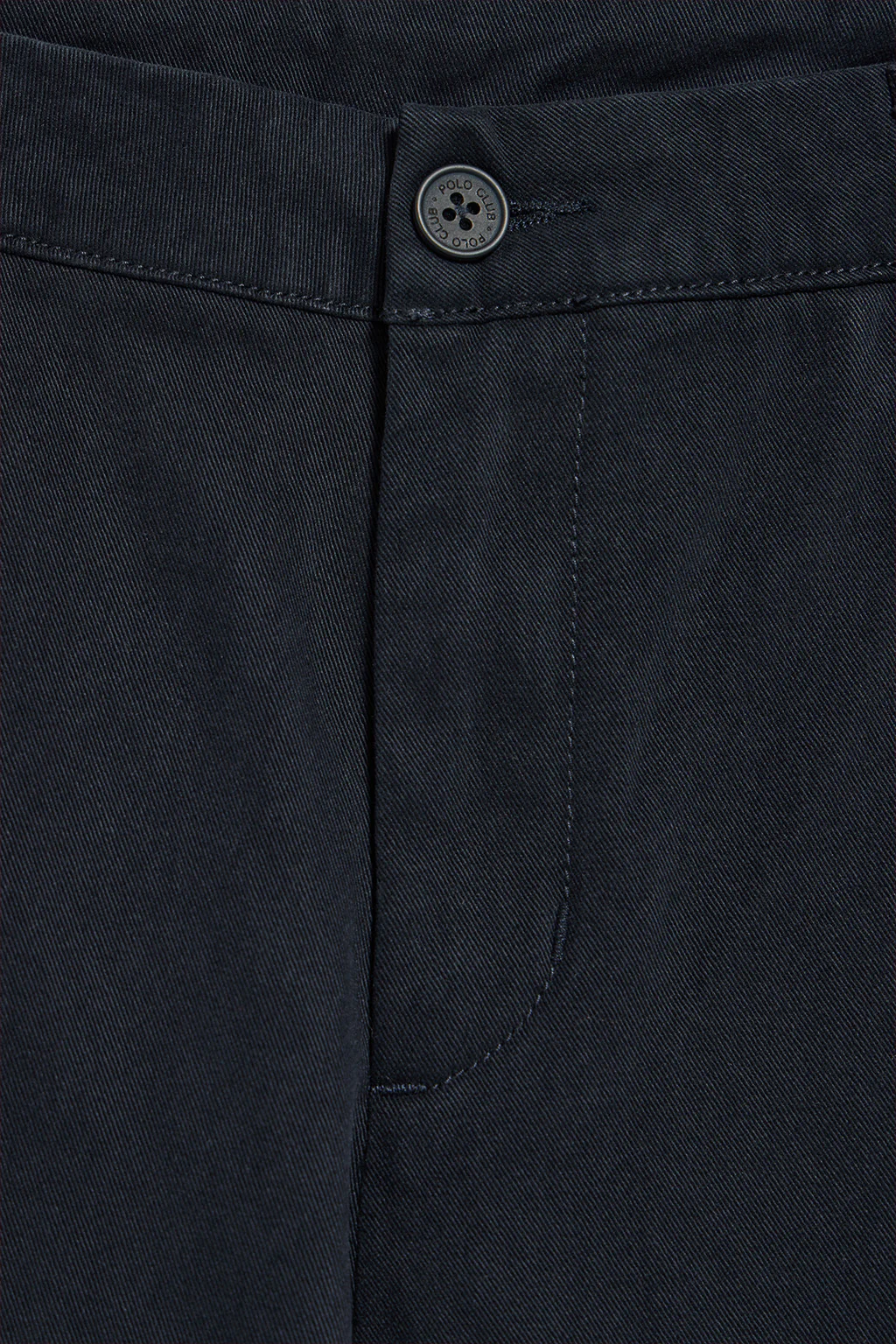 Navy-blue chinos Vanya with Polo Club embroidery - Image 8