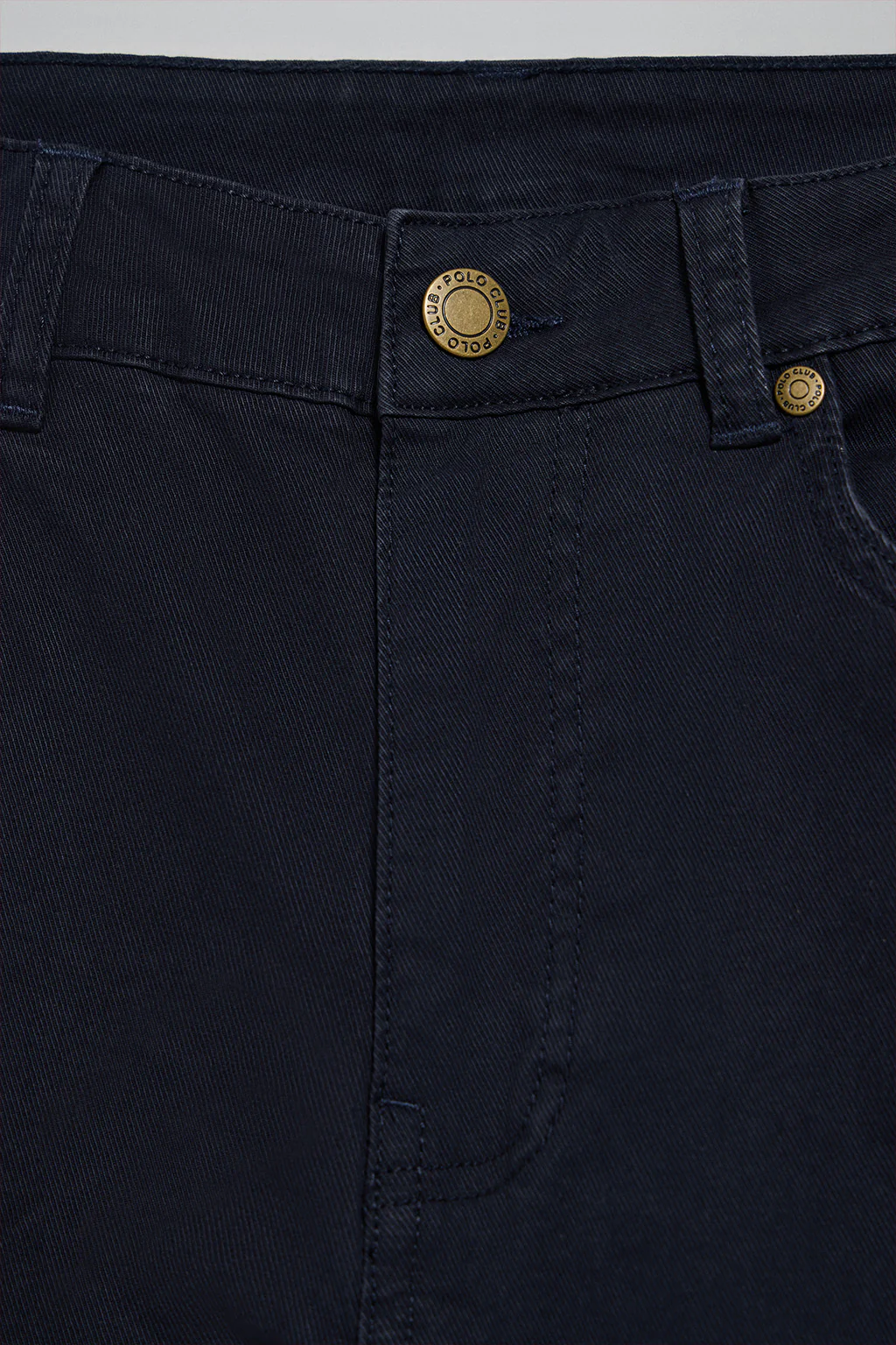 Navy-blue slim-fit trousers Voss with five pockets - Image 10