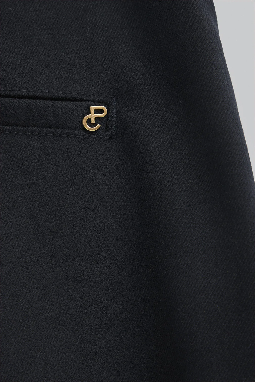Navy-blue wide-fit trousers with Polo Club details - Image 7