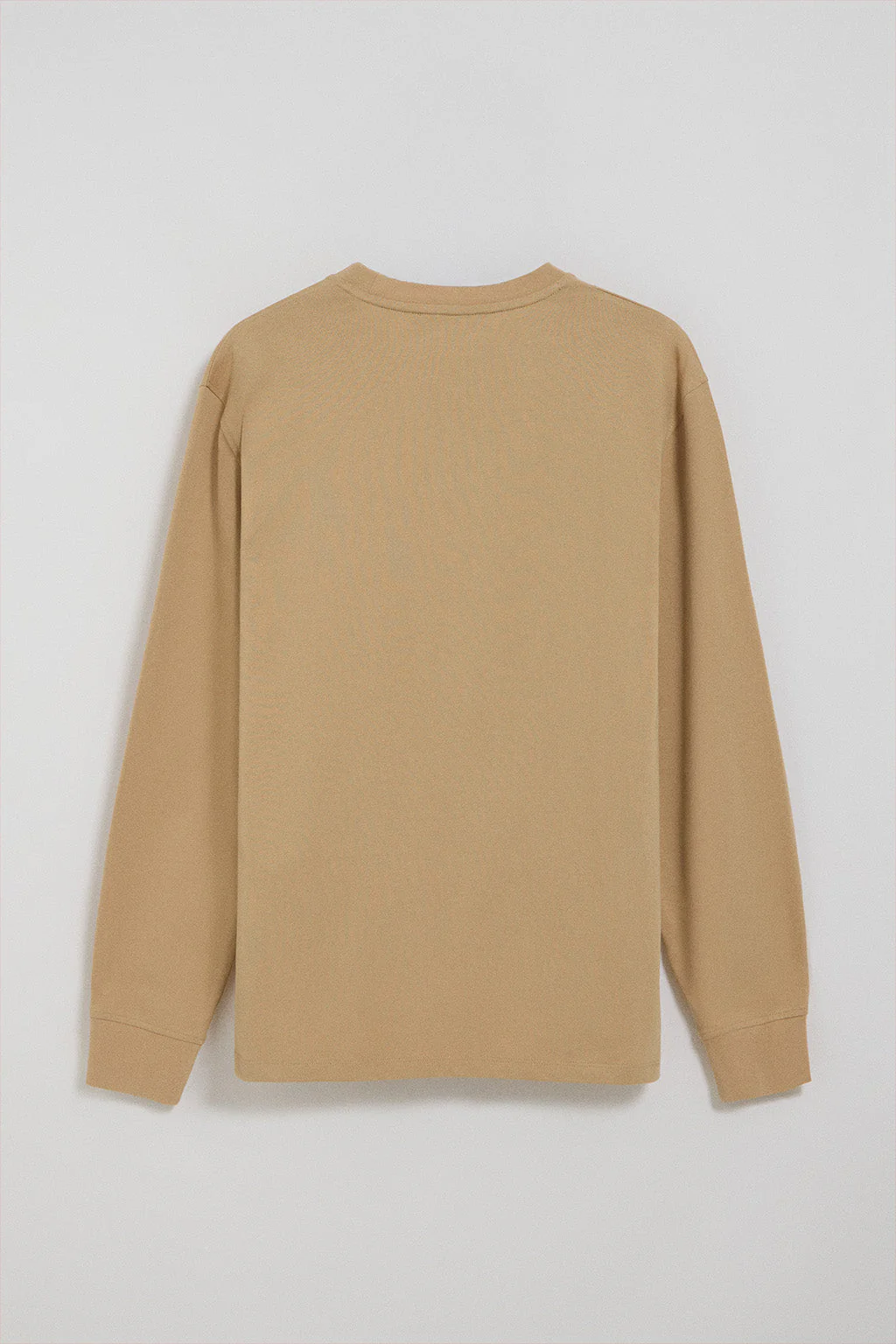 Camel long-sleeve T-shirt with Rigby Go embroidered logo - Image 7
