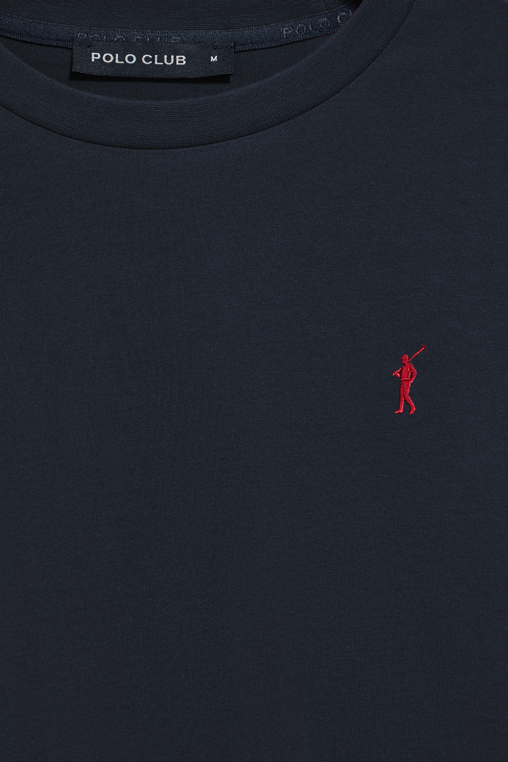 Navy-blue long-sleeve T-shirt with Rigby Go embroidered logo - Image 7