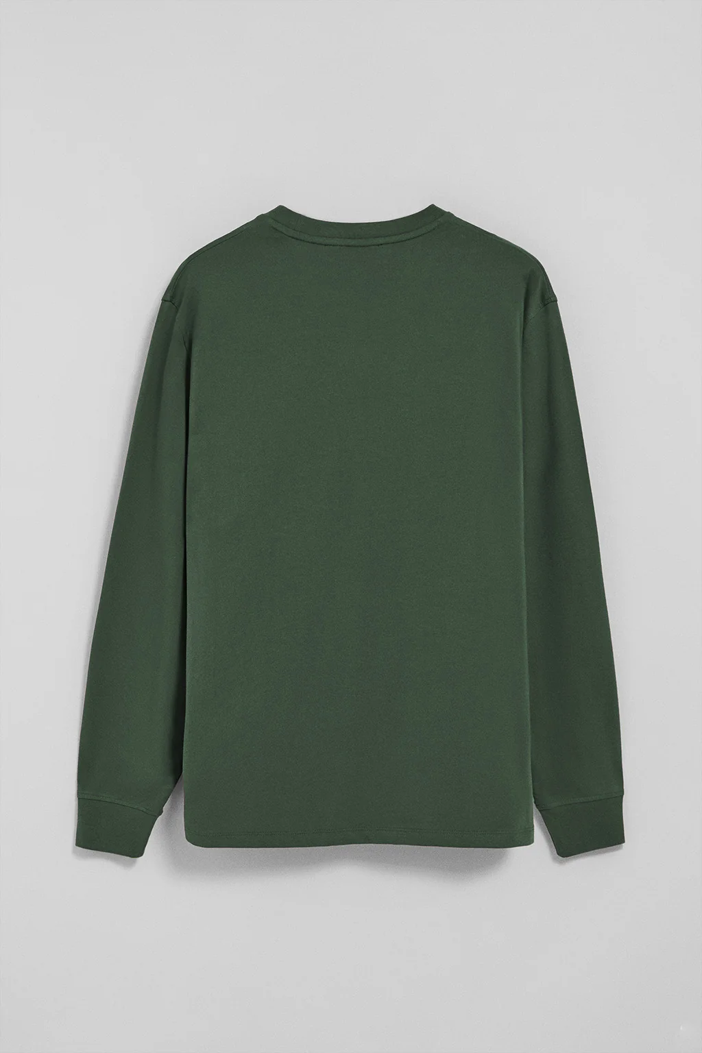 Green long-sleeve T-shirt with Rigby Go embroidered logo - Image 6