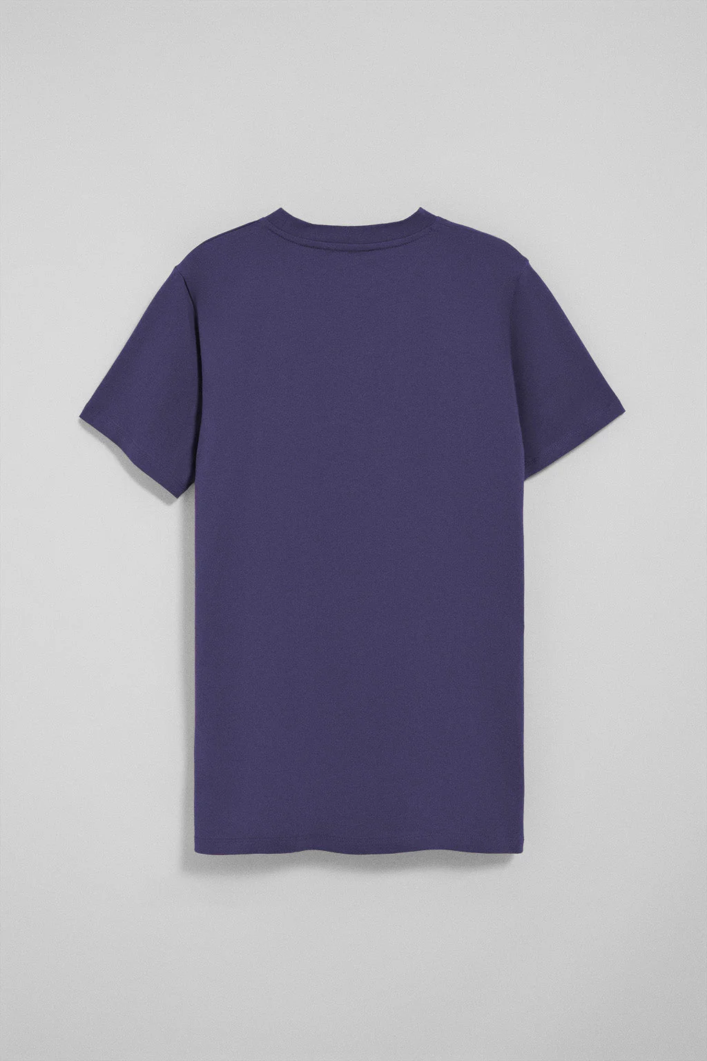 Blue round-neck T-shirt with Rigby Go embroidered logo - Image 6